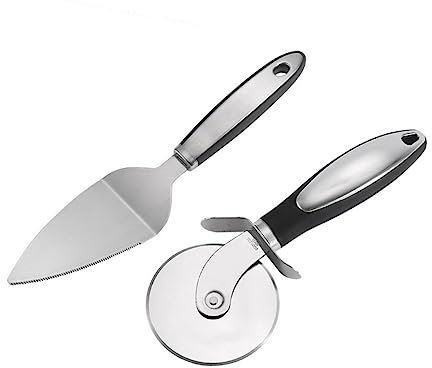 ABOOFAN Rotella Pizza in Acciaio Resistente Per Torta Affettatrice Da Cucina Pratica e Durevole Impugnatura Ergonomica