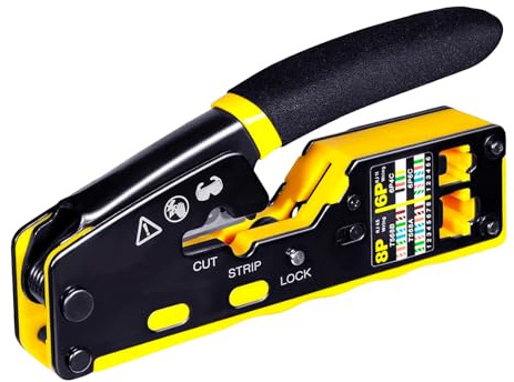 CEFOJQAO A00010-RJ45 Crimp Tool Kit