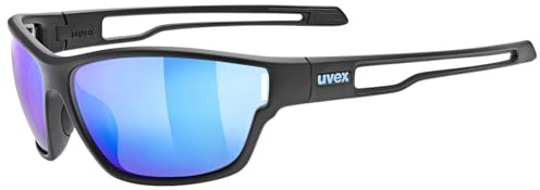 uvex sportstyle 806, Sportglasögonen unisex – vuxen, black matt, one size