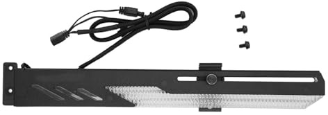 GPU Support Bracket Argb 3pin 4pin Glidande Justerbar Enkel Installationshållare Adresserbar RGB Grafikkort Brace Video Sag Holder, Längd och Höjd för Skrivbordsgrafik