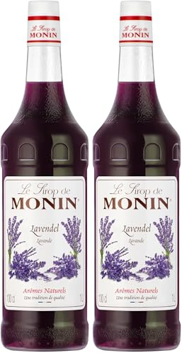 Monin Sirup Lavendel (1 x 1,0l) (Packung mit 2)