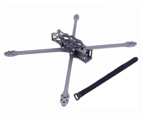 X Typ Carbon Fiber Quadcopter Rahmen Kit 5 zoll 220mm 7 zoll 296mm 9 zoll 376mm 10 zoll 416mm Kompatibel mit FPV Freestyle Racing Drohnen(9Inch 376mmFrame Kit)