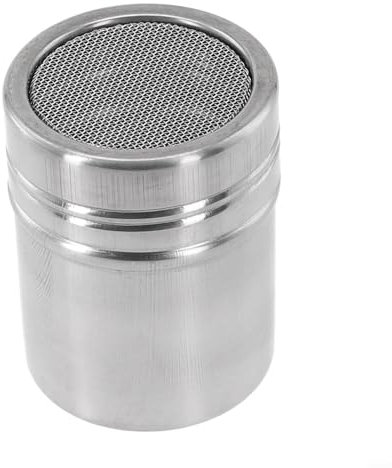 Premium Stainless Steel Icing Sugar and Cocoa Sprinkler Easy to Use Kitchen Tool (S)