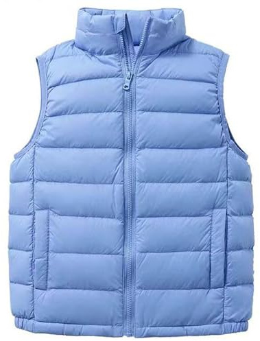 Gilets d'équitation à thème pour filles, gilet d'hiver chaud et léger rembourré en duvet pour enfants, garçons de 3 à 15 ans