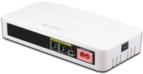 YCHUCH Mini UPS Battery Backup Uninterruptible Power Supply For CCTV Camera Modem Lithium Polymer Battery Backup Ups Uninterrupted