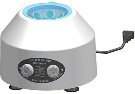 Centrifuga, MicroCentrifuga elettrica di laboratorio 400 0RPM, 226 0xg Rcf, Centrifuga da banco di laboratorio, capacità 6 * 20ml, senza tempistica