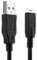 subtel Camera USB Cable Replacement for Panasonic Lumix DMC-TZ10 -TZ6 -TZ7 DMC-FZ38 -FZ35 -FZ45 -FZ100 Charger 1.5m Lead Data Cable File Transfer - Black PVC