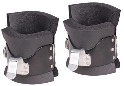 Tunturi 14TUSCL241 Gambali Antigravità - Cavigliere Con Gancio - Nere, Unisex – Adulto, Black, Taglia Unica