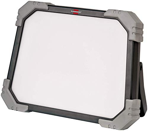 Brennenstuhl Mobiler LED Strahler DINORA 8000 / LED Baustrahler für den ständigen Einsatz im Außenbereich (LED Arbeitsstrahler 70W, 5m Kabel, IP65, bruch- und schlagfestes Kunststoffgehäuse)