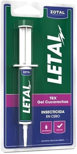 Insecticida Gel TRX de ZOTAL LABORATORIOS - Eliminación de Cucarachas 10g - Seguridad y Eficacia Comprobadas