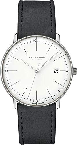JUNGHANS max Bill Herren-Funkuhr Mega Solar Titan mit Saphirglas 59/2020.02