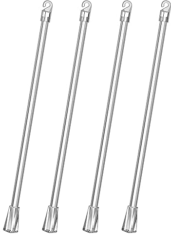 Blindstab,4 Stück 12 Zoll Jalousien Bedienstab Jalousienstab Vertikaljalousien Ersatzteile Blind-Neigungsstab Blindstange Jalousie Stab Jalousien Wendestab Vertikaler Zauberstab-Kontrollgriff