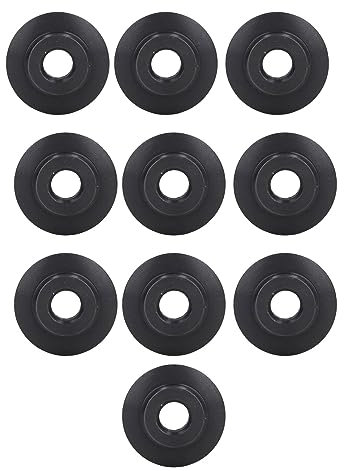 Roulette Coupe Tube, 10Pcs Lame Coupe Tube Cuivre, Roues de Coupe, Lame De Roue De Coupe-Tube, Lame De Roue De Secours De Coupe-Tube, pour Couper Le cuivre, Le Laiton, l'aluminium, Le Plastique