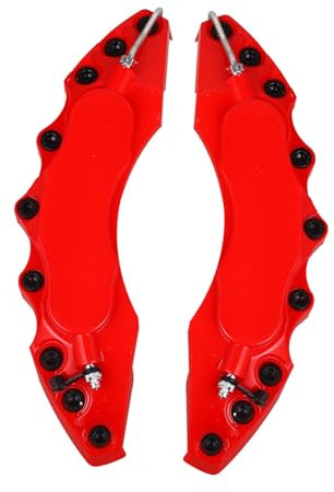 GARVALON 1paio Copripinze per Auto di Copertura per Caliper Freno Design Elegante e Facile Installazione Protezione Estetica per Ruote di Veicoli