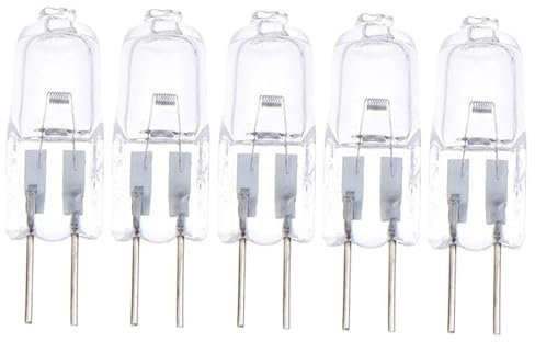 WYLIELAMSH 5PCS G4 Halogenlampe Lampen G4,6V 35W