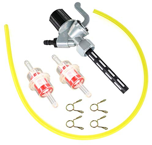 Benzinhahn Benzinfilter Schlauch Für Simson S50 S51 S70 S53 S83 SR4-1 Spatz SR4-2 Star SR4-3 Sperber SR4-4 Habicht Benzinhahn