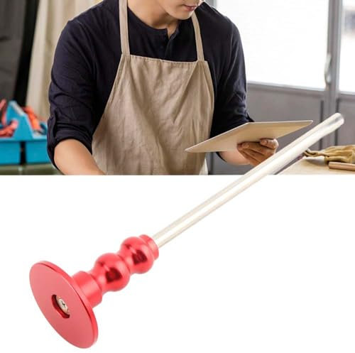 KIMISS Calibro per Marcatura Ruote, Strumento per Mortasare per Legno Calibro per Lavorazione del Legno, Potenza di Taglio, Utensili Manuali e Giardino Rosso con Manopola Zigrinata