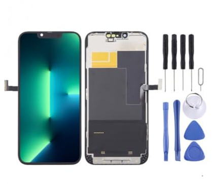Globalstock Ecran LCD + Vitre Tactile OLED pour iPhone 13 Pro Max + Outils
