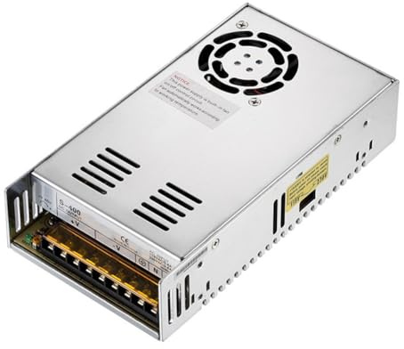 Fegtrtyoa Fuente de Alimentación Conmutada de Salida Única S-400-80 de 400 W, 80 V, 5 A, CC Regulada