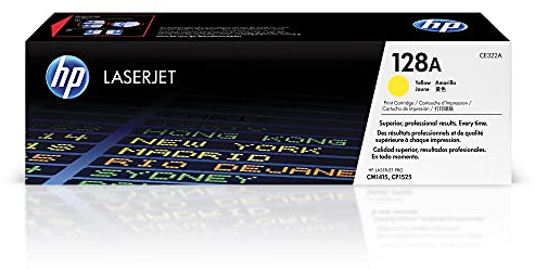 HP 128A (CE322A) Original Toner Cyan, (Kompatibel mit: HP Color Laser Drucker) gelb