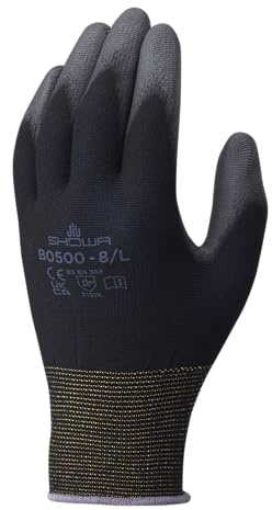 SHOWA B0500 Polyurethan – Beschichtung, Mehrzweck, Schwarzgrau, 8/L