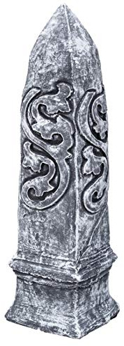 stoneandstyle Steinskulptur Steinfigur Obelisk, Frost- und wetterfest, massiver Steinguss