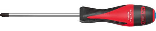 KS Tools 922.6042 Tournevis ULTIMATE POZIDRIV, PZ1 - lame 75 mm | Tournevis ULTIMATE POZIDRIV®, PZ1 - lame 75 mm, Chrome Vanadium, vissage précis