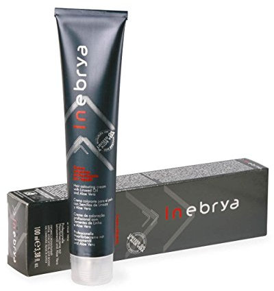 Permanente Haarfarbe Creme mit Leinsamen und Aloe Vera 100ml INEBRYA (- blau Concealer)