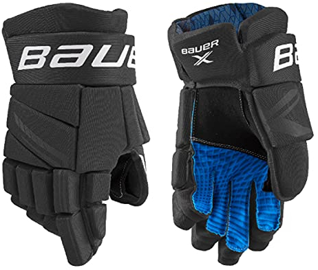 Bauer S21 X Youth Black/WHITE8 Eishockey Handschuh