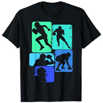 Football American Football Kids Boys Mens T-Shirt
