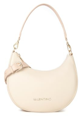 Valentino Borsa da donna Hobo Borsa a tracolla ALEXIA Beige ecopelle
