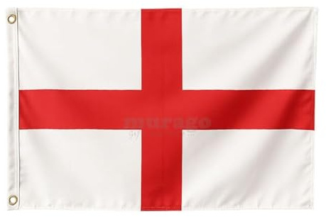 Murago - England Fahne ca. 150x90cm mit Metallösen - englische Flagge 90 x 150 cm wetterfest Fanartikel Polyester