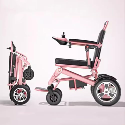 Rollstuhl Elektrisch Faltbar Dualmodus All Terrain Elektrorollstuhl Aluminium Ultraleicht Fur Langes Reisen 40A