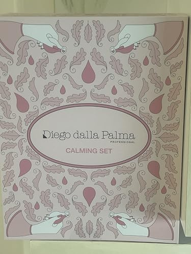 Diego Dalla Palma Professional Set Calming, Kit per Pelle Sensibile, siero lenitivo anti rossore 30 ml crema lenitiva nutrizione profonda 50 ml