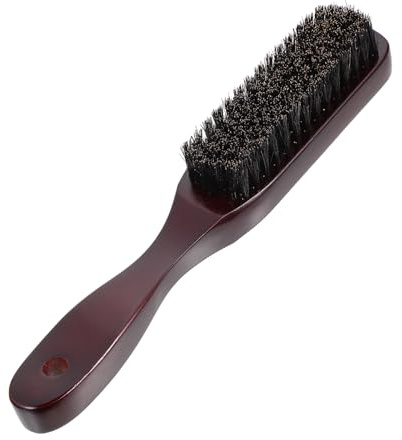 AUTSUPPL Rasierwerkzeug für Männer mit Ergonomischem Design Professionelle Barbier Bartbürste und Salonbürste Leichte Gesichtsbürste für Bart und Haarpflege