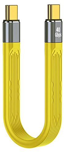 BUBEFSKD Cavo USB C Corto A Un Ricarica Rapida PD da 100 W per Ricarica USB C del Telefono