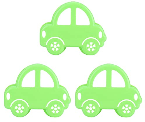 Set di taglierini per sandwich per auto, 3 pezzi, in materiale ABS sicuro per uso alimentare, divertenti stampi per biscotti per snack salutari per il pranzo dei bambini