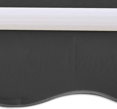 Gecheer Tenda da sole pieghevole motorizzata, ombreggiante 400 cm con telecomando, tessuto poliestere 270 g/m², per patio giardino terrazzo