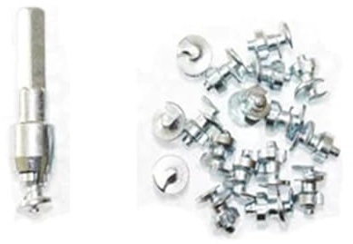 GSCLZ 16 Pezzi di Scarpe Chiodate for Pneumatici Stivali da Bicicletta Borchie Neve for Auto Moto for fatbike Punte avvitare for prigionieri for durevoli