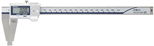 Mitutoyo ABSOLUTE Serie 550 IP67 200 mm Digital Werkstattmessschieber 550-301-20 Schnabel: 60 mm