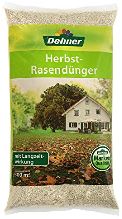 Dehner Herbstrasendünger mit Langzeitwirkung, 10 kg, für ca. 300 qm
