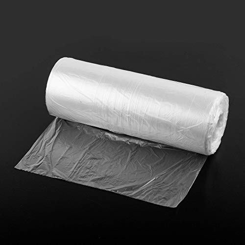 2000 sacchetti in polietilene ad alta densità 25 x 40 cm in rotolo per alimenti per congelatore