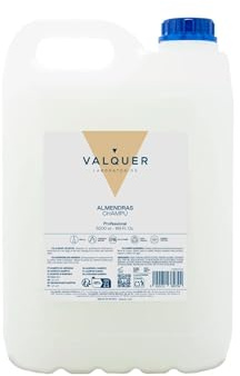 Valquer - Special Almond Shampoo per parrucchieri - Shampoo per professionisti - Caraffa shampoo - 5000ML