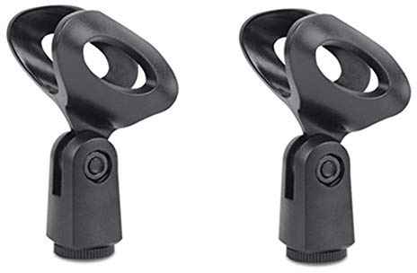 Universal-Mikrofonhalter mit 5/8-Zoll-Außengewinde auf 3/8-Zoll-Gewinde, Schraubadapter für Mikrofone in Standardgröße, 2 Stück
