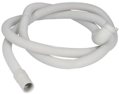 easyPART passend für Bauknecht 481010416968 Ablaufschlauch Whirlpool | 33/24mmØ 2, 4m für Geschirrspüler, Scholtès, Spülmaschine, Kompatibel mit Indesit, Ariston, Hotpoint