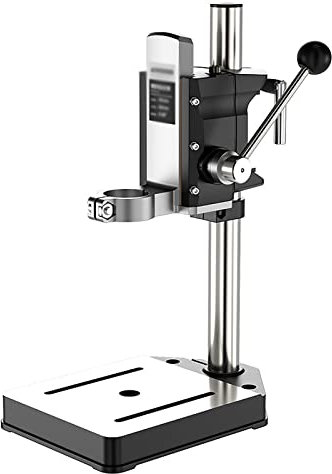 LMEIL Universal Bench Drill Press Stand, Portable Drill Press, Table Top Drill Press,Universal Vertical Drills DIY Tool Press Hand Drill Press Holder with Vise Slot for Power Drills