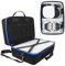 inRobert Tasche für PS5 Koffer Kompatibel mit PS5 Disk/Digital Edition, Hartschalen Handtasche mit Verstellbarem Schultergurt Stores für PS5- Konsole, Headset, Kabel, Controller und Discs