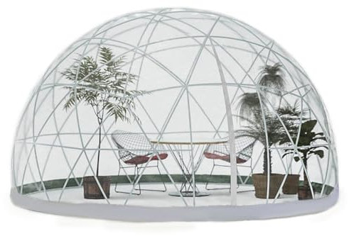 GAYAYAS Blasenzelt, Kuppel, Gartenkuppel-Iglu, Wasserdichtes Haus, Familienzelt, Atmungsaktiv, transparentes Iglu-Kuppelhaus für Outdoor, Party, Hinterhof