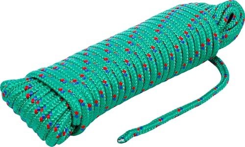 BGS Diy 80806 - Corda di plastica multiuso, 6 mm x 10 m, colore: Giallo