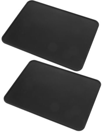 GRIRIW 2pcs Espresso Tamper Pad Non Slip Tamping Mats Coffee Tea Mat for Espresso Machine Machine for Tamping Pad Press